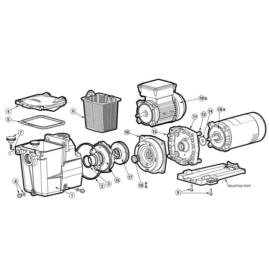 hayward super pump 2 parts diagram