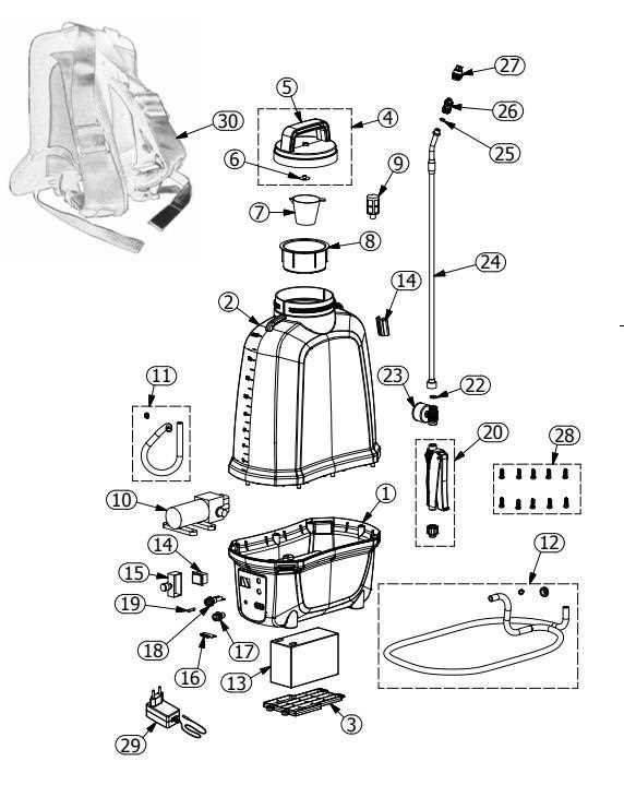 miele s7280 parts diagram