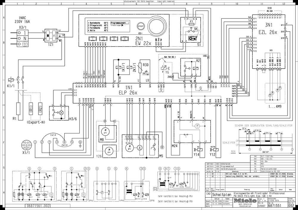 miele w1926 parts diagram