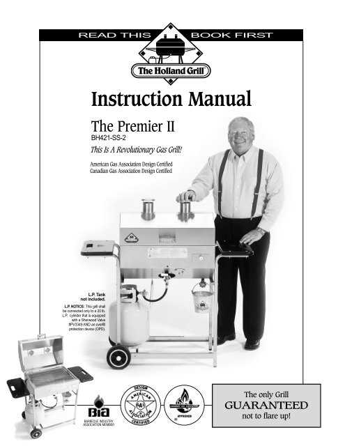 holland grill parts diagram