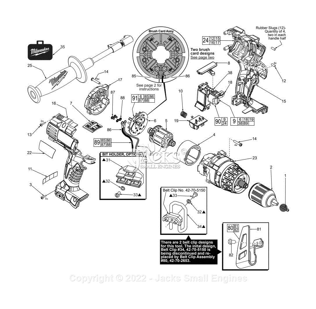 milwaukee 1675 1 parts diagram