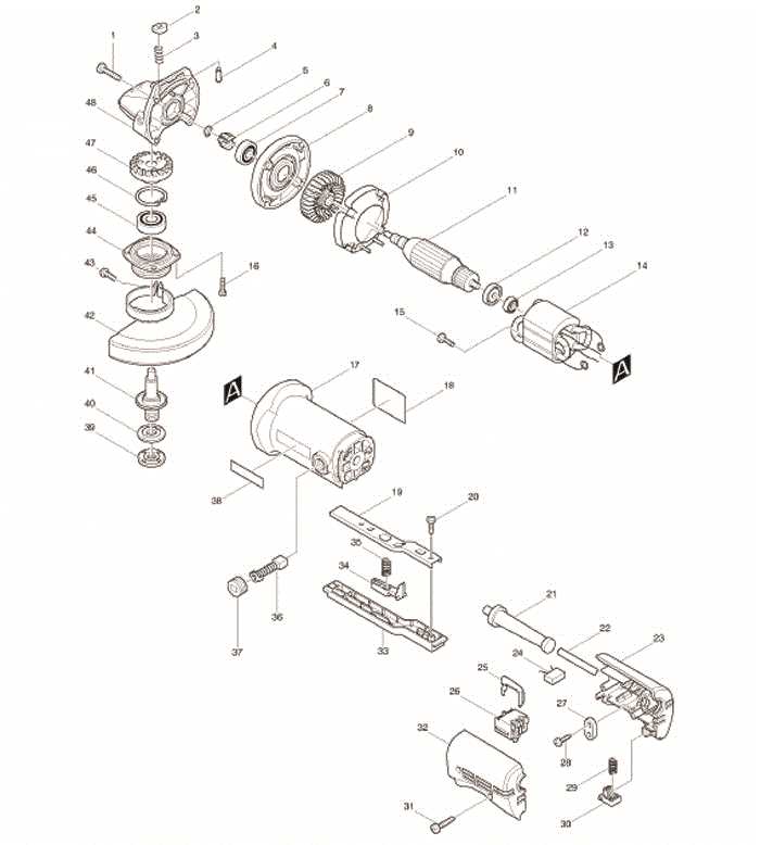 milwaukee 2745 20 parts diagram