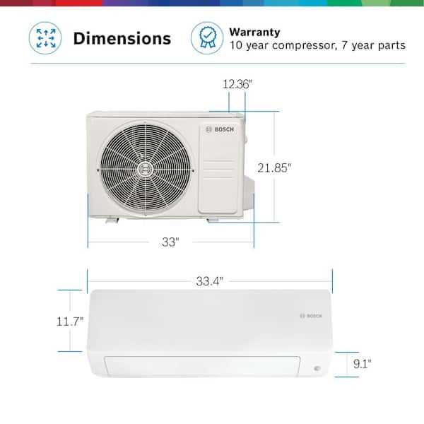 mini split air conditioner parts diagram