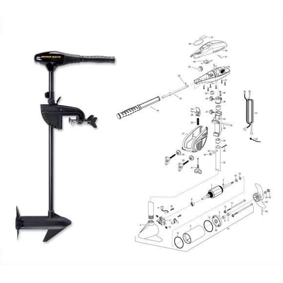 minn kota terrova 55 parts diagram