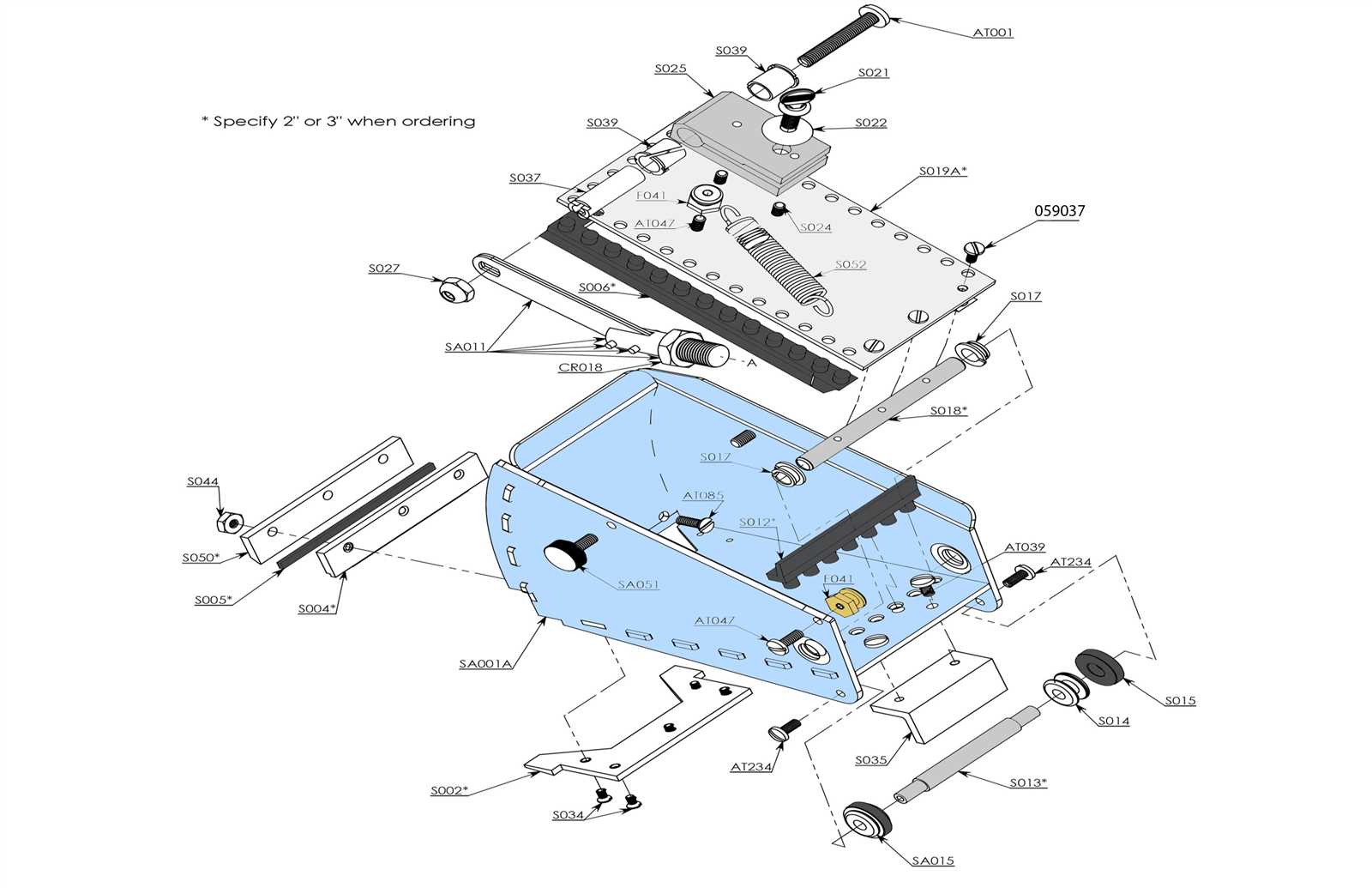 mirka sander parts diagram