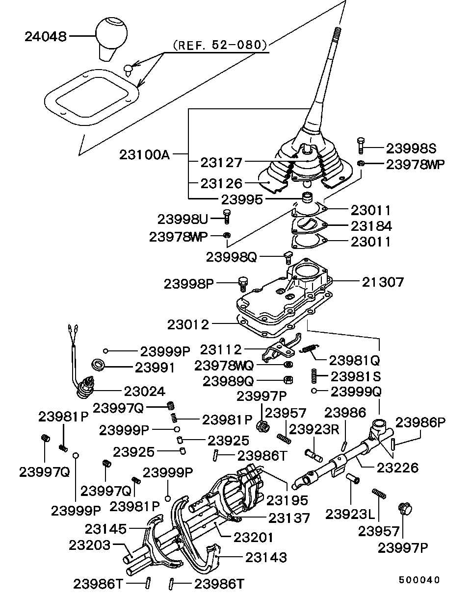 mitsubishi l200 parts diagram