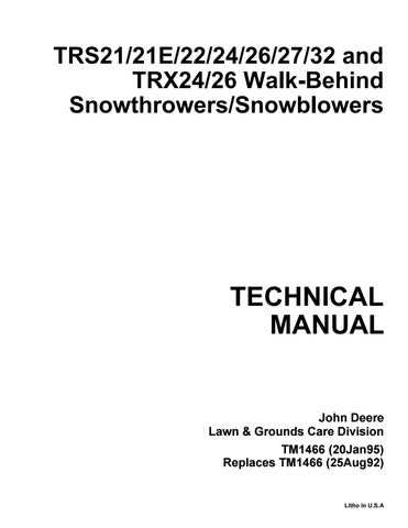 john deere trs27 parts diagram