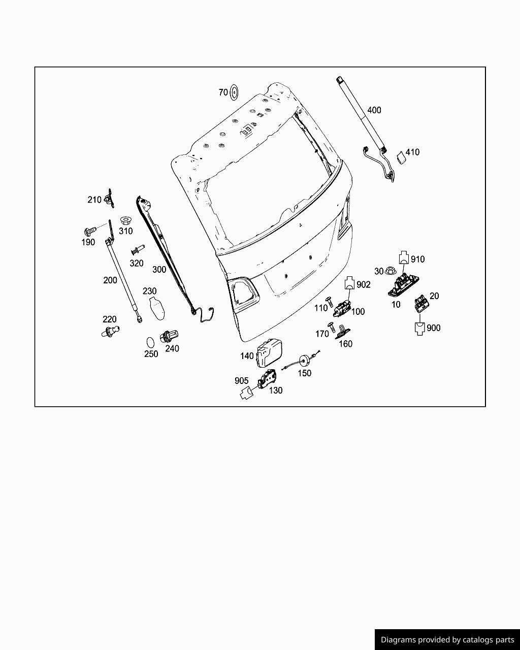 ml350 parts diagram