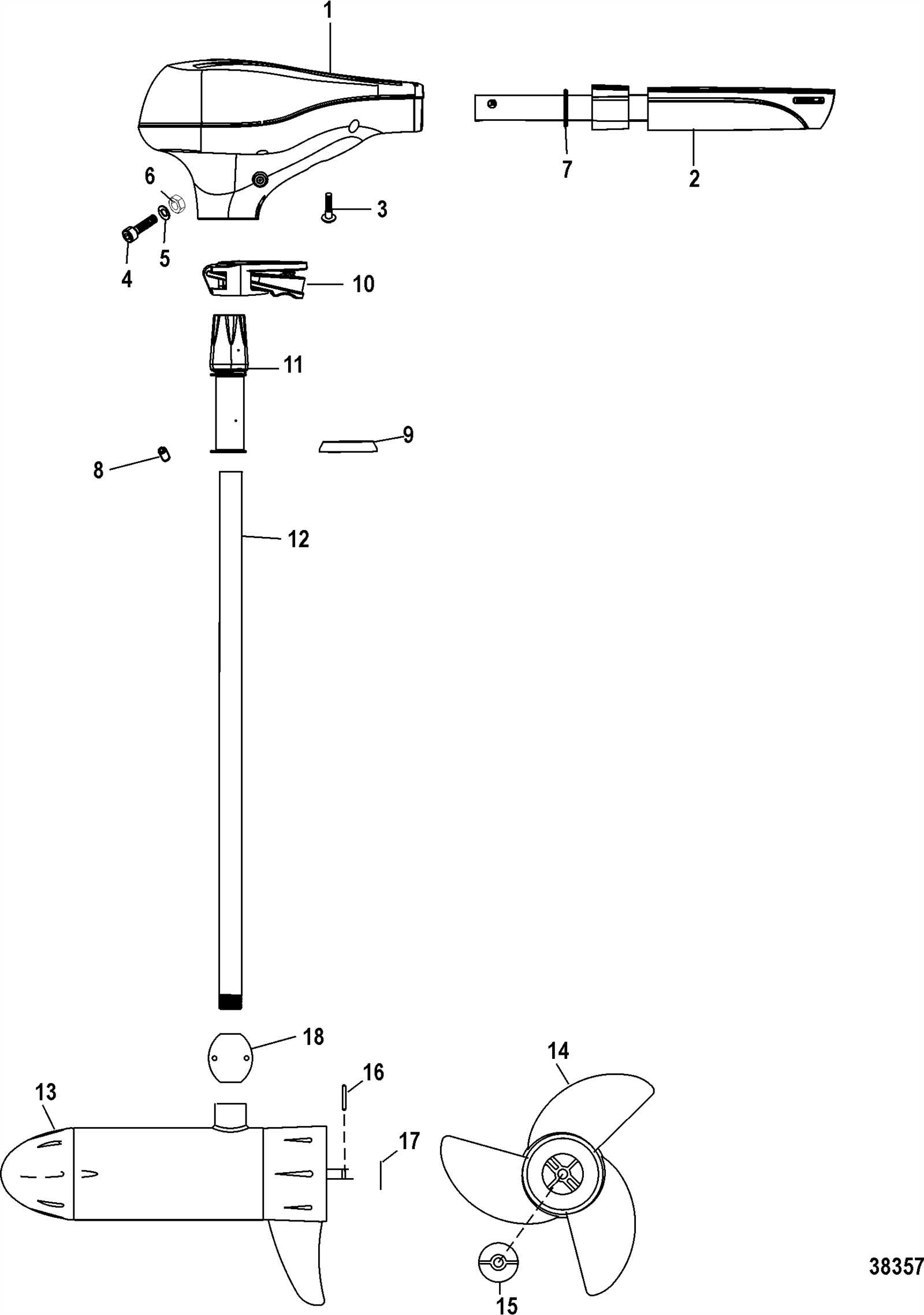 motorguide trolling motor parts diagram