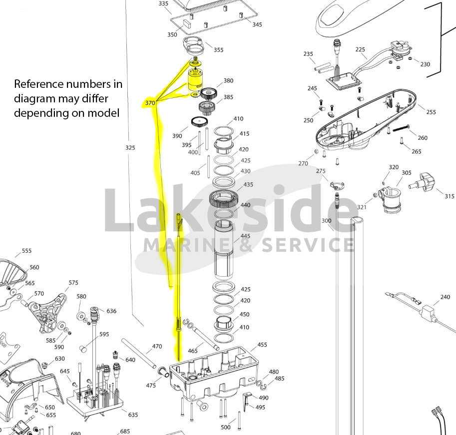 motorguide x5 parts diagram