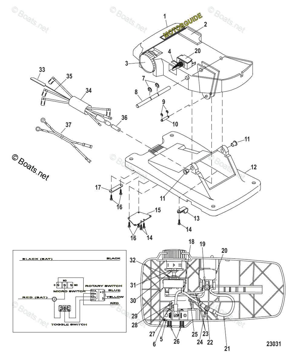 motorguide xi5 parts diagram