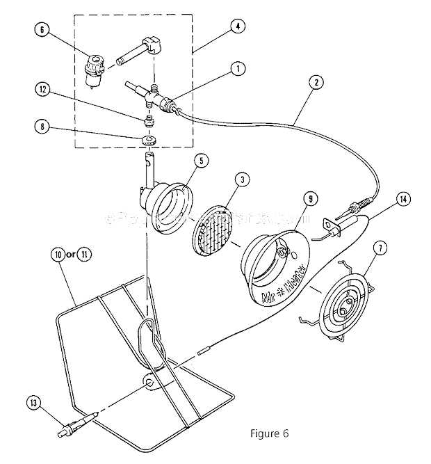 mr heater buddy parts diagram