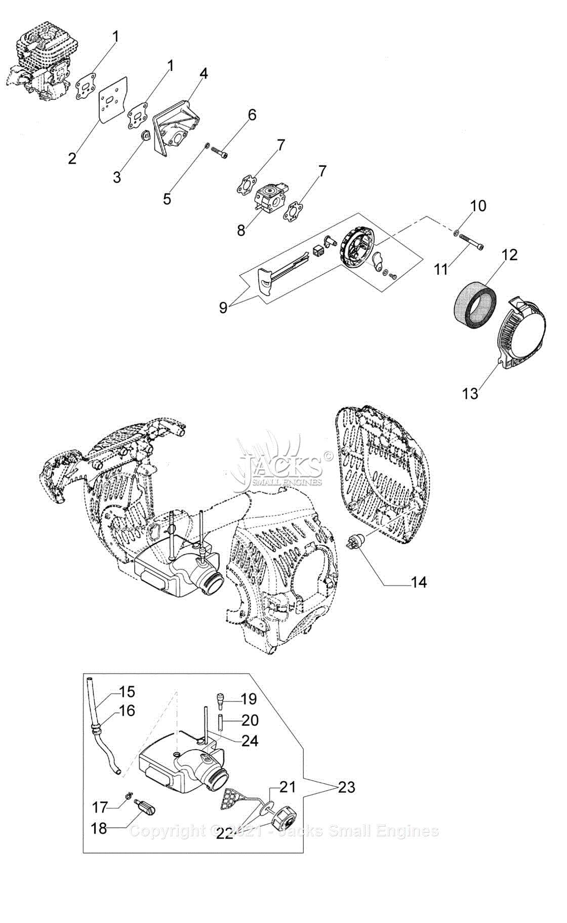 ms 291 parts diagram