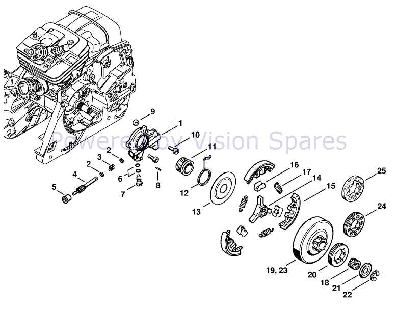 ms 361 parts diagram