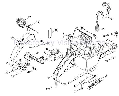 ms 460 parts diagram