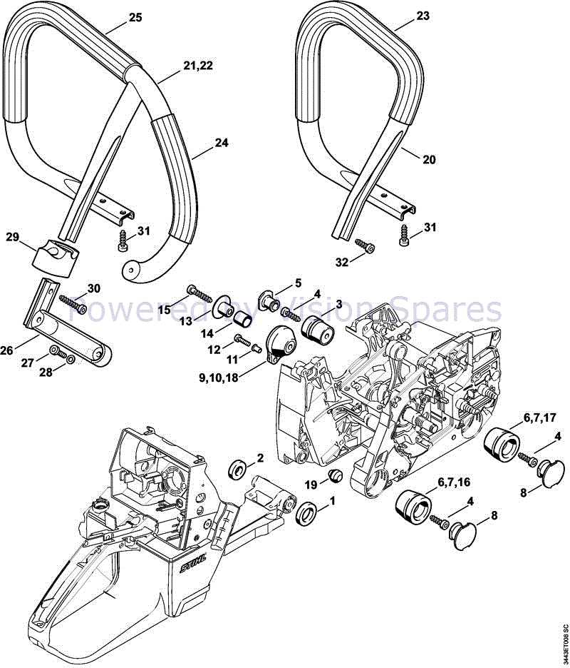 ms 461 parts diagram