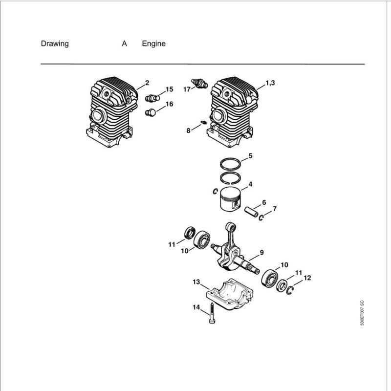 ms170 stihl chainsaw parts diagram