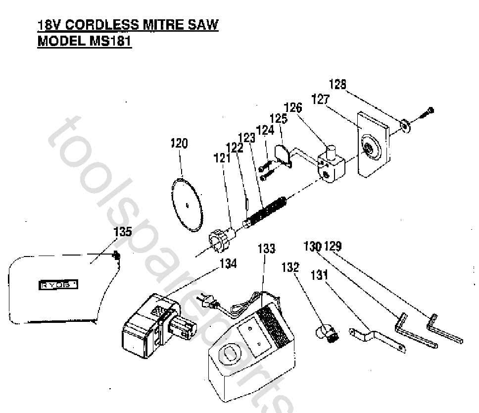 ms181 parts diagram