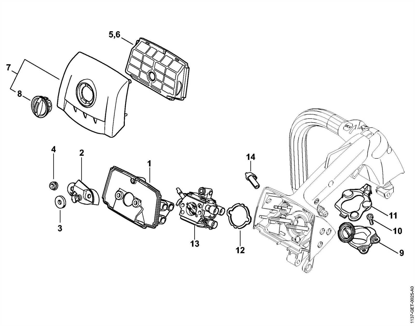 ms194t parts diagram