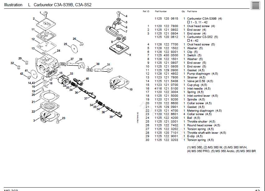 ms360 parts diagram