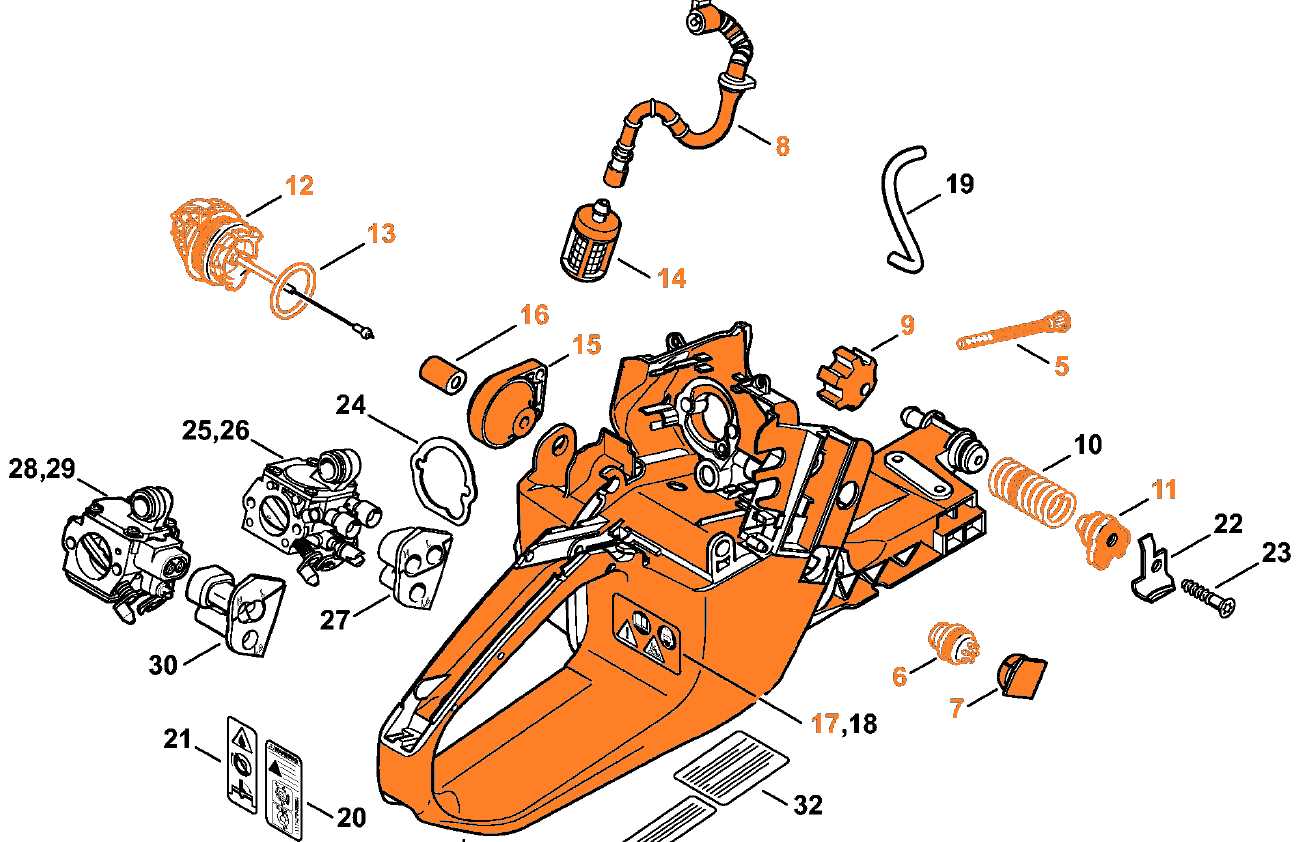 ms361 parts diagram