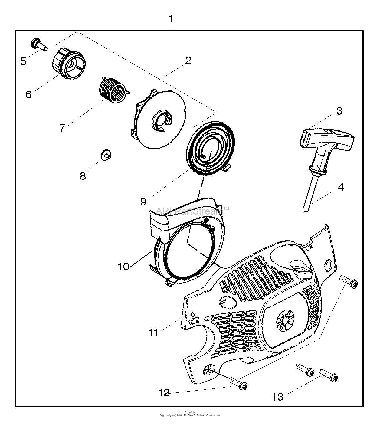 ms381 parts diagram