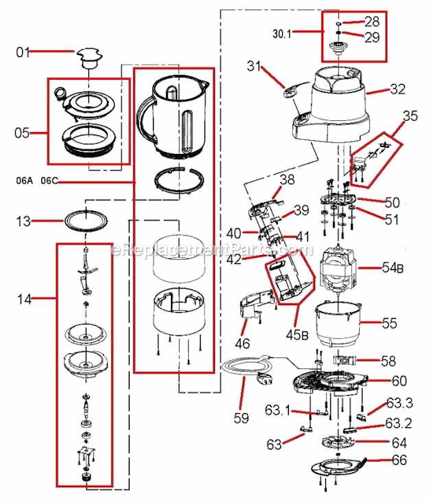 breville bov900 parts diagram