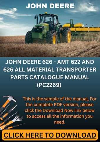 john deere amt 622 parts diagram