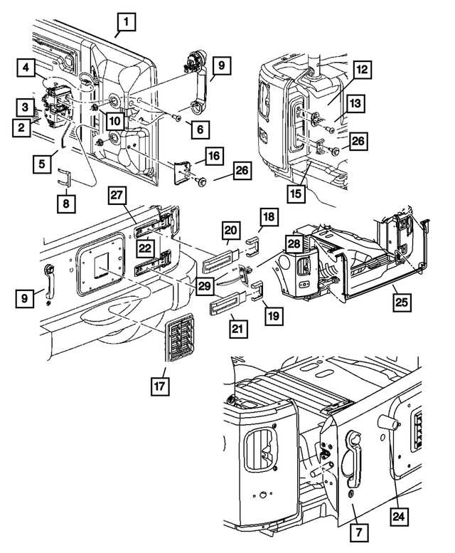 jeep jl parts diagram