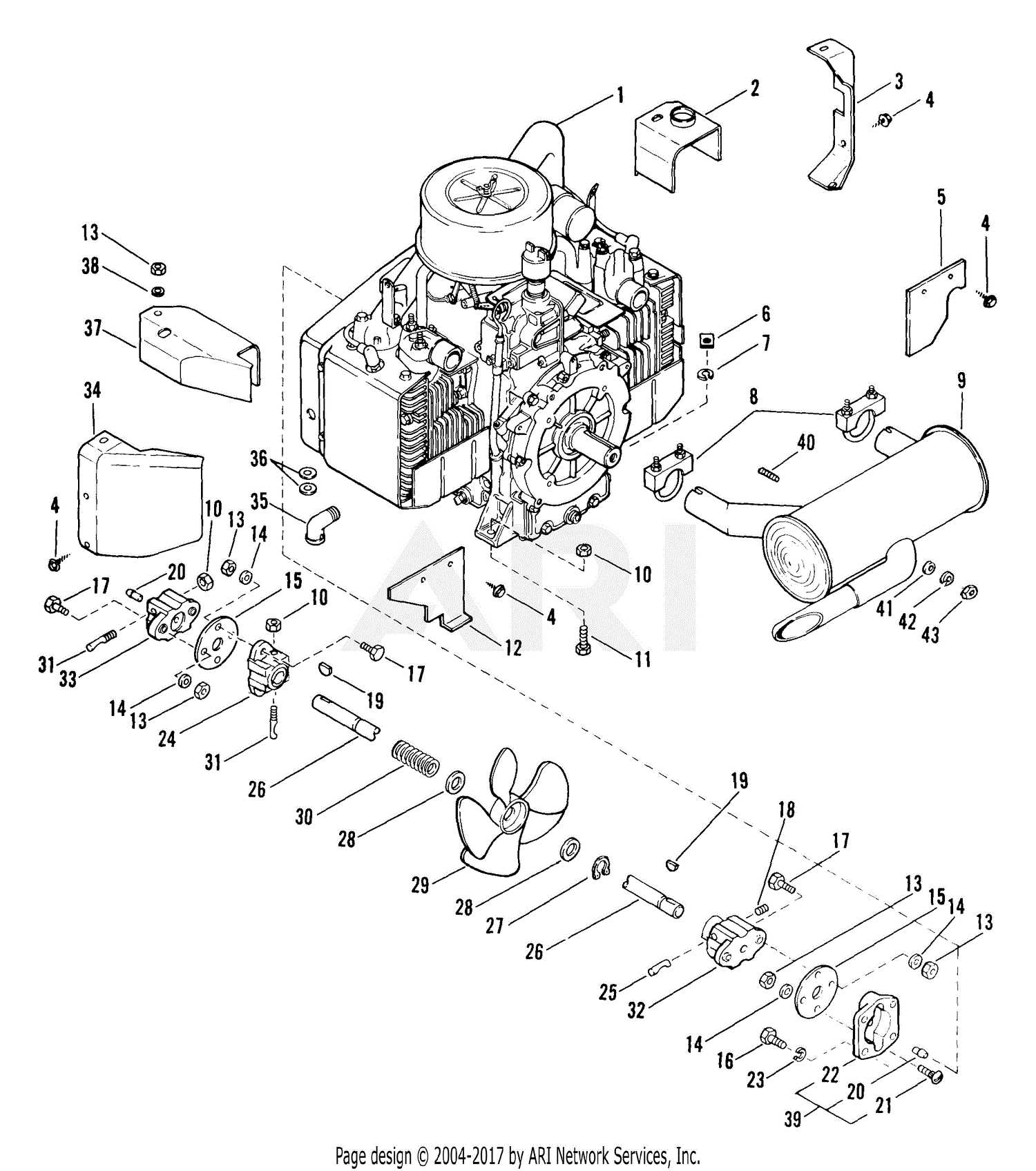 kohler courage parts diagram