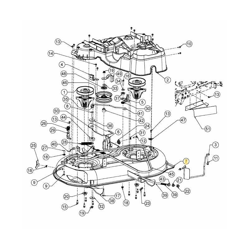 mtd push mower parts diagram