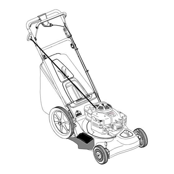 murray push mower parts diagram