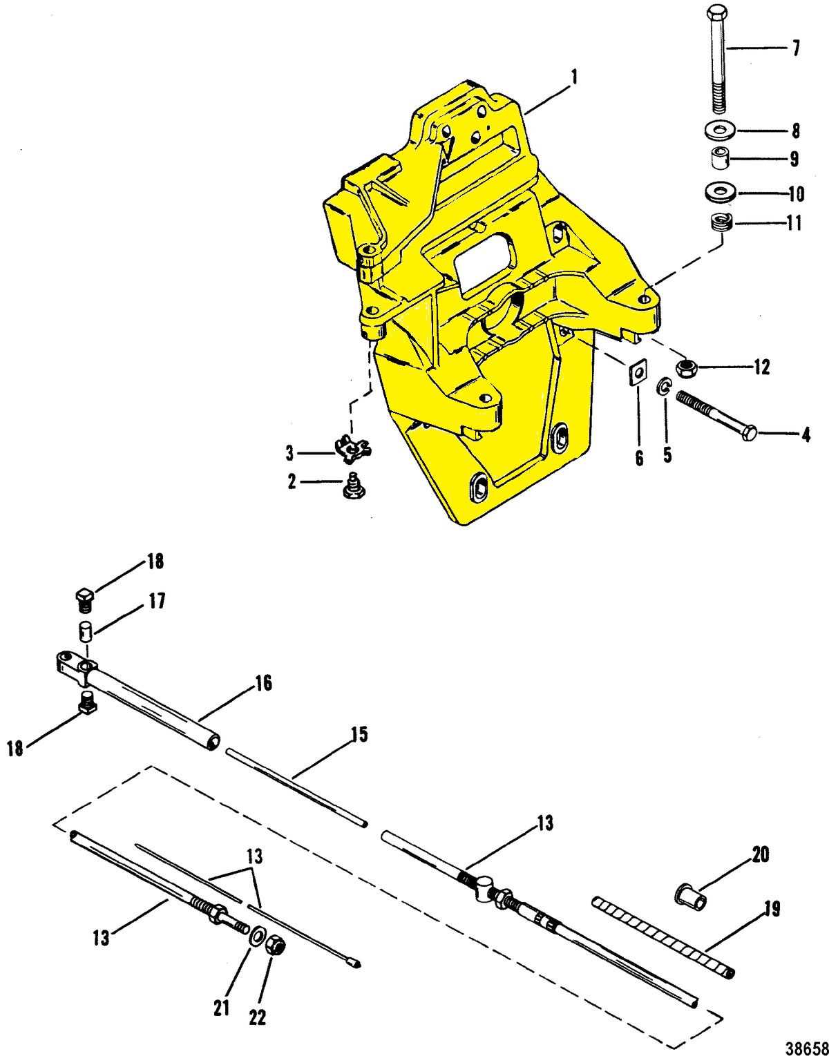 mercruiser transom parts diagram