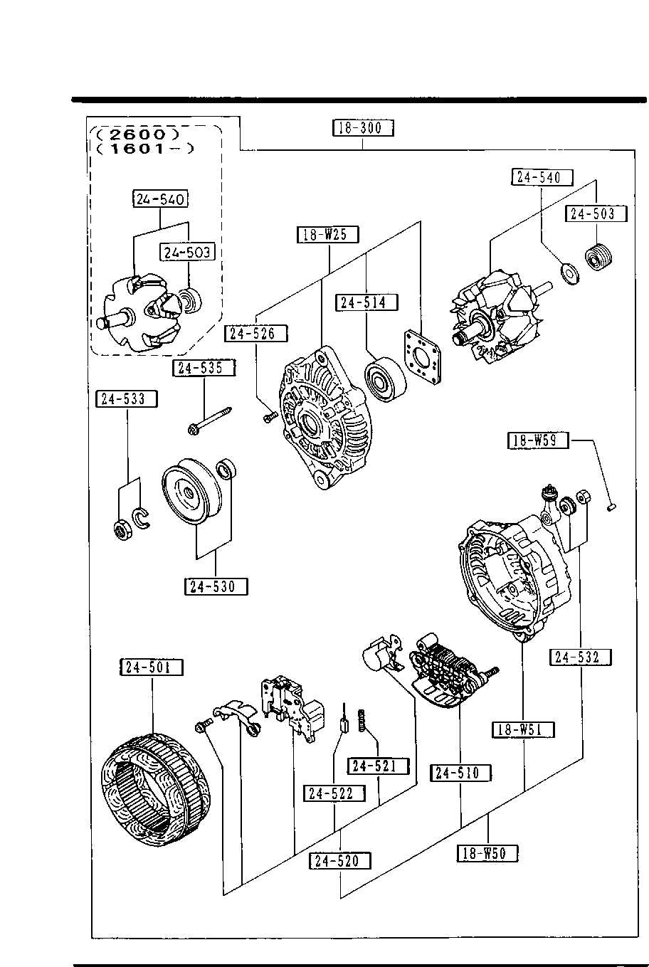 case 1830 parts diagram