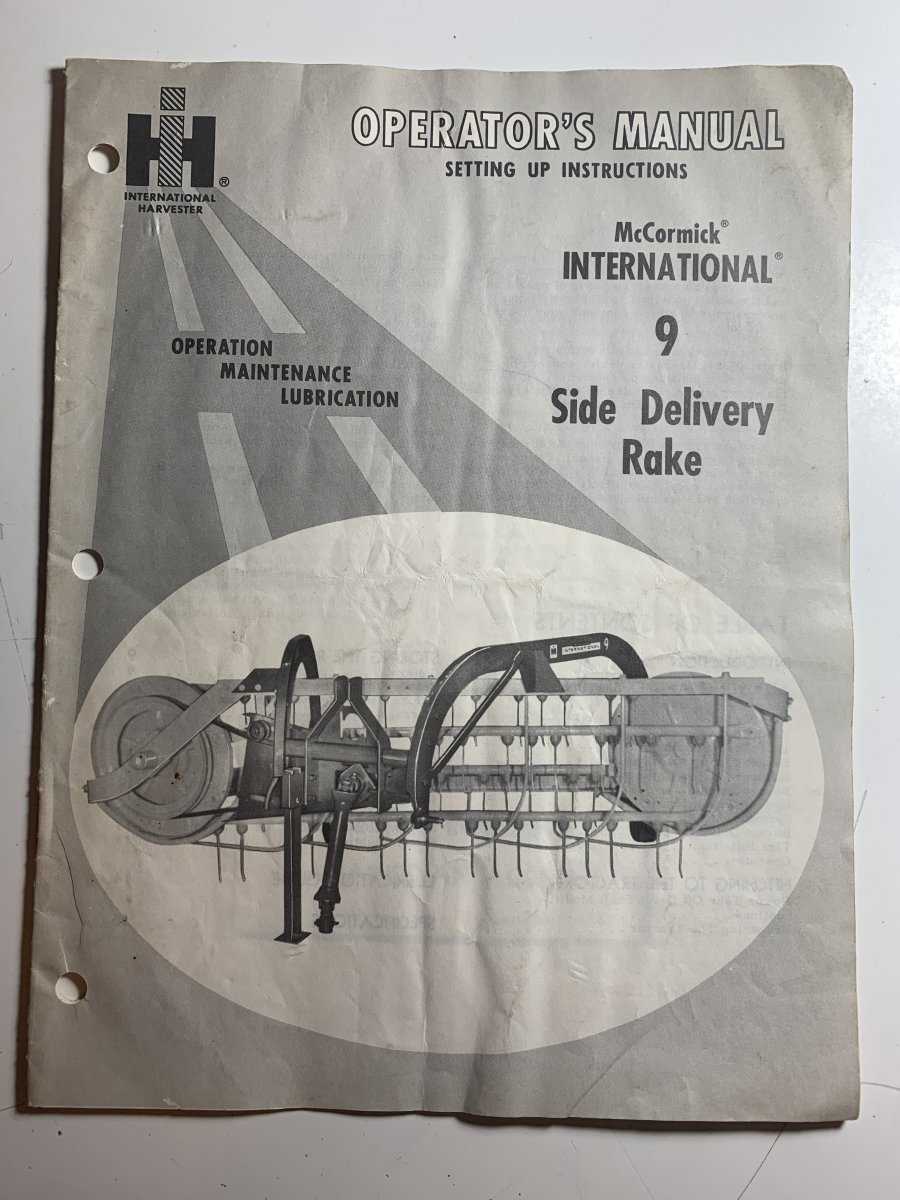 massey ferguson model 36 hay rake parts diagram