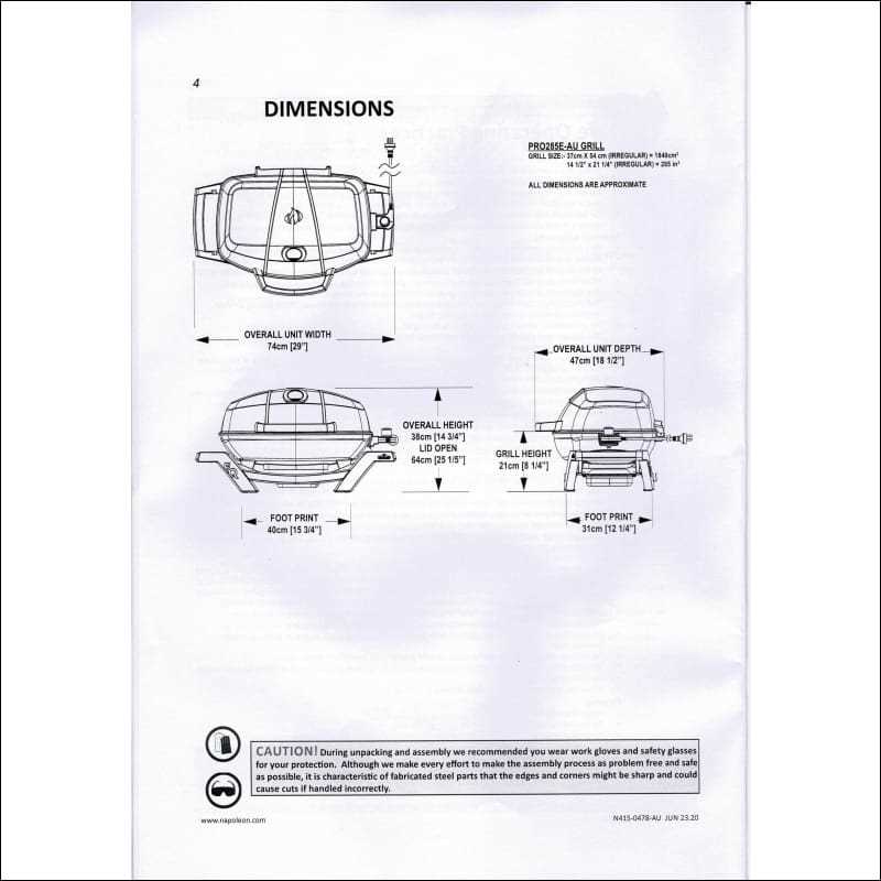 napoleon bbq parts diagram