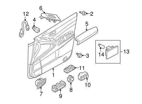 2011 nissan murano parts diagram