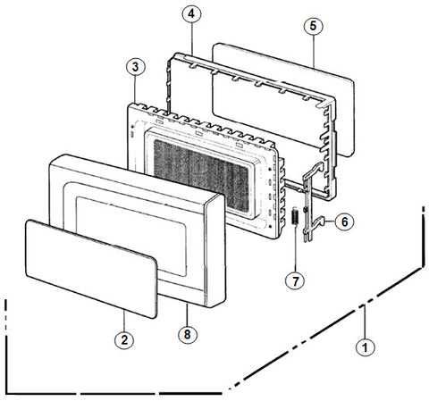 electric oven parts diagram