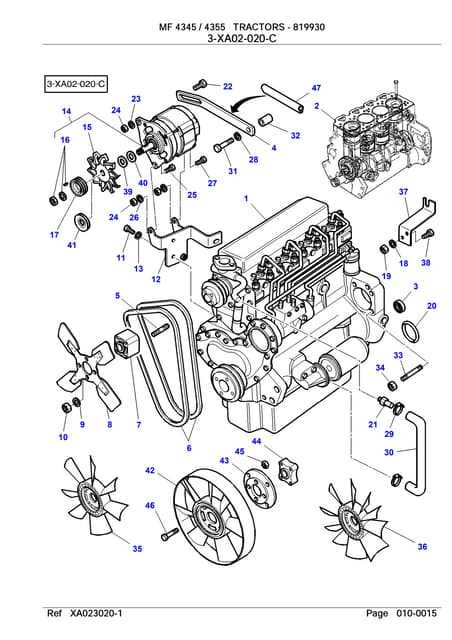 massey ferguson parts diagram