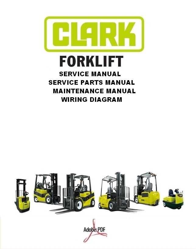 parts of a forklift diagram