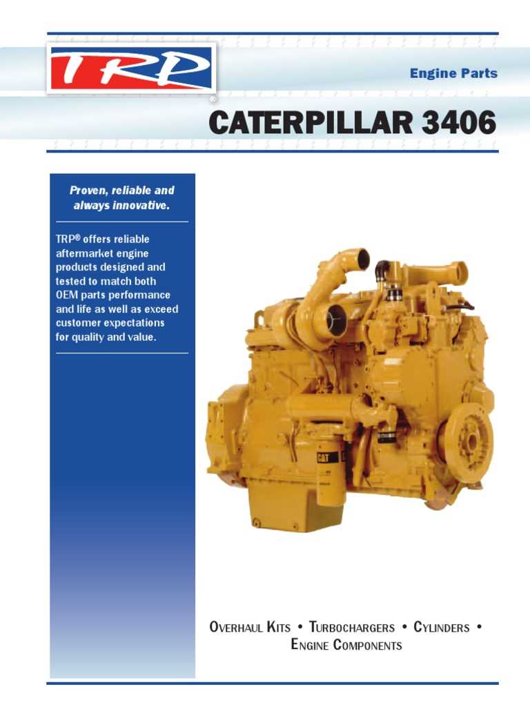 cat 3406 parts diagram