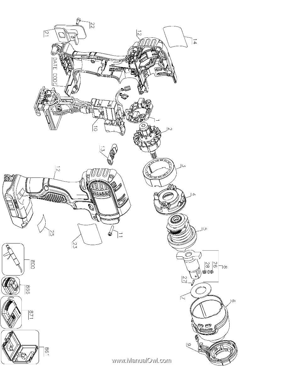 dcst920 parts diagram