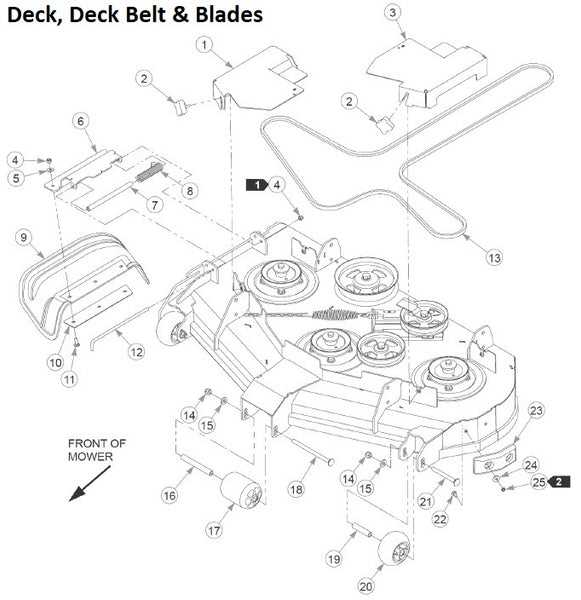 john deere z535m parts diagram