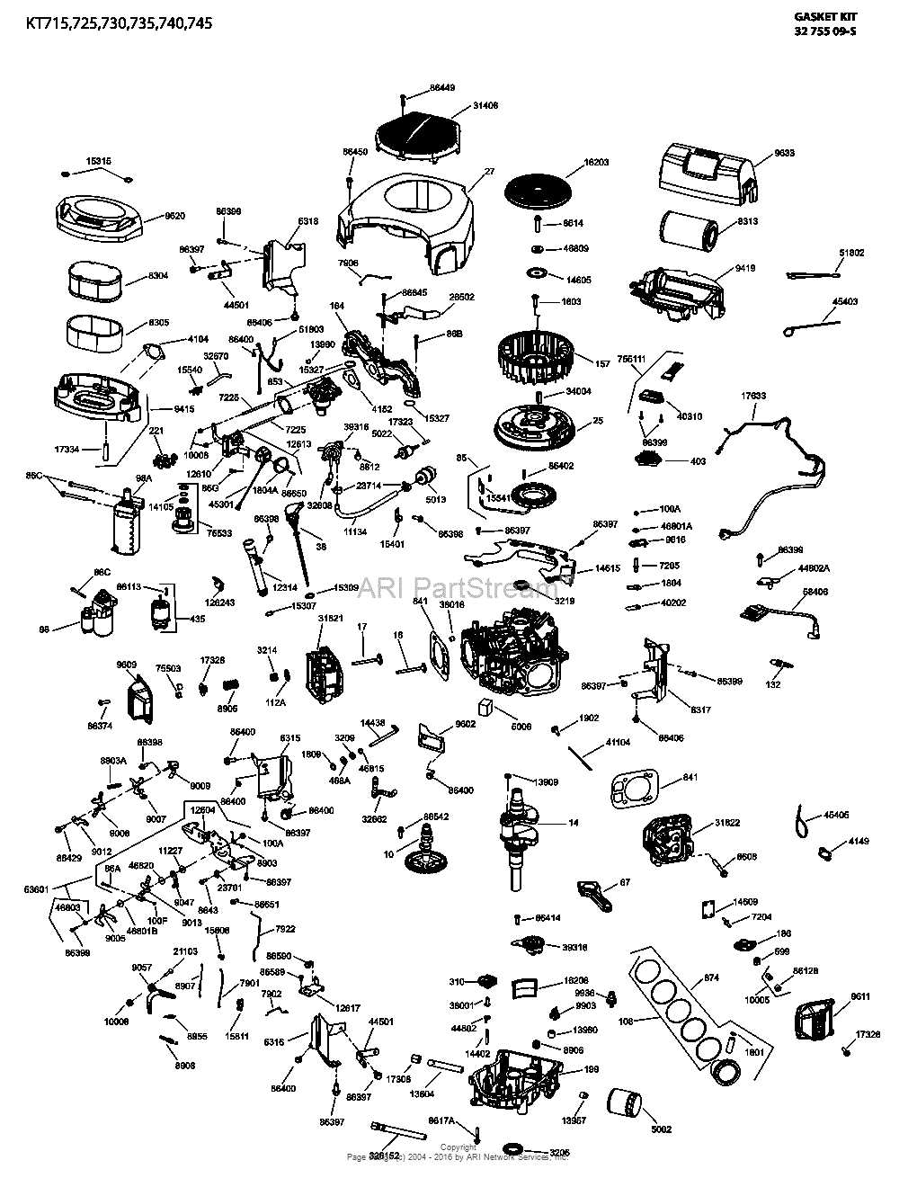 kohler 25 hp engine parts diagram