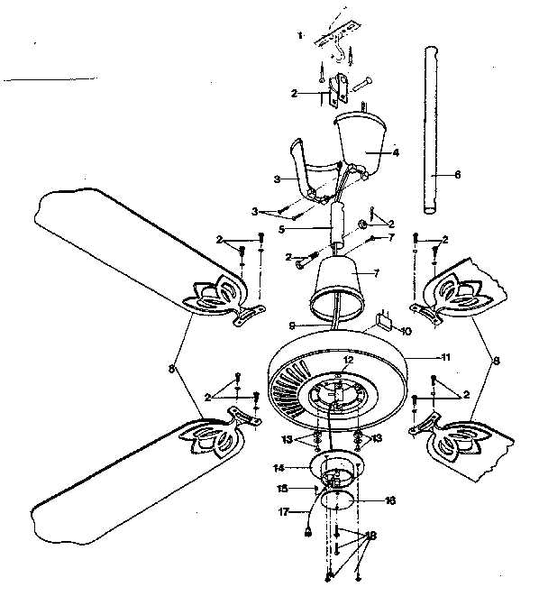 fan parts diagram