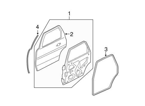 2010 ford escape body parts diagram