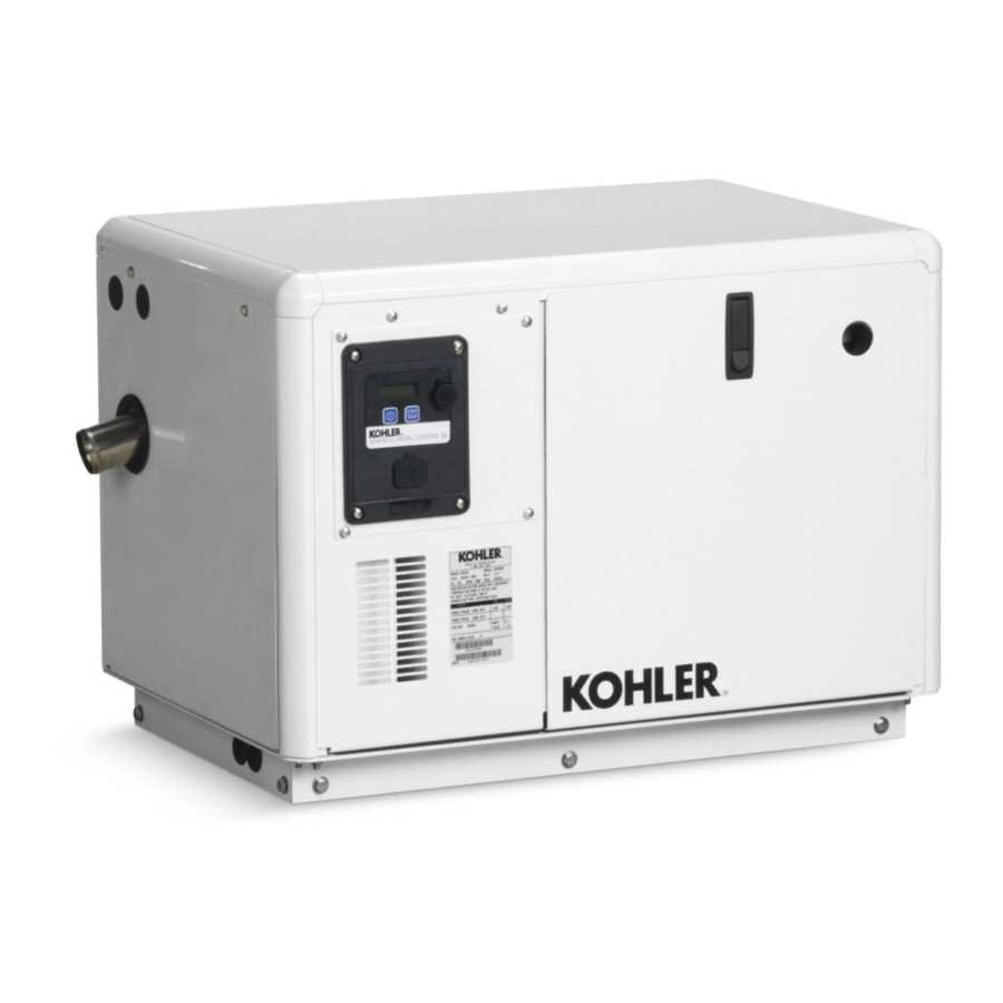 kohler 5e marine generator parts diagram