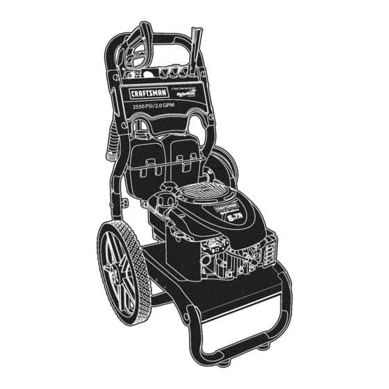 craftsman pressure washer parts diagram