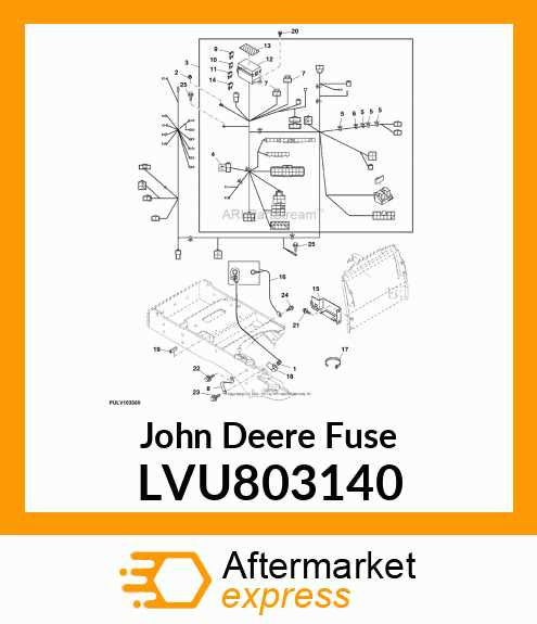 john deere 1332dde parts diagram