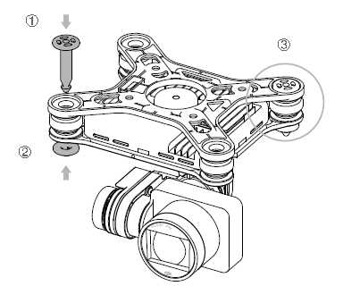 dji phantom 3 gimbal parts diagram